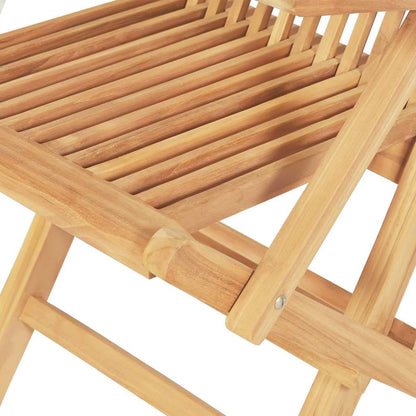 Set da Pranzo per Esterni 7 pz 150-200x100x75 cm Teak Massello