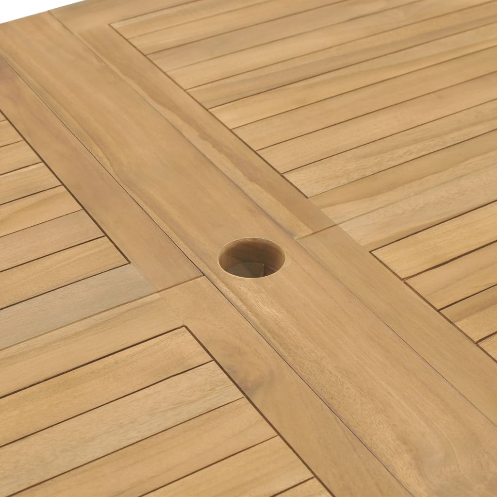 Tavolo da Giardino Allungabile 180-280x100x75 cm in Teak | homemem39
