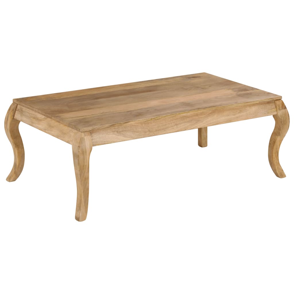 Tavolino da Caffè in Legno Massello di Mango 110x60x40 cm | homemem39