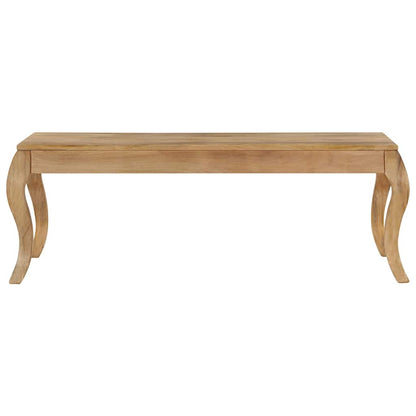 Tavolino da Caffè in Legno Massello di Mango 110x60x40 cm