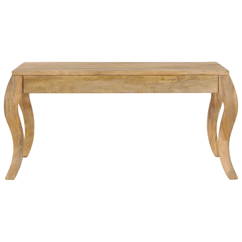 Tavolino da Salotto in Legno Massello di Mango 80x80x40cm | homemem39
