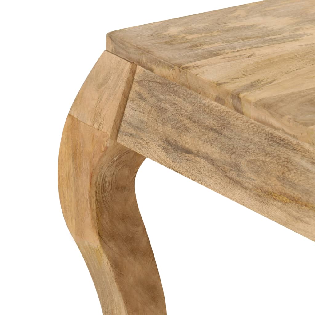 Tavolino da Salotto in Legno Massello di Mango 80x80x40cm | homemem39