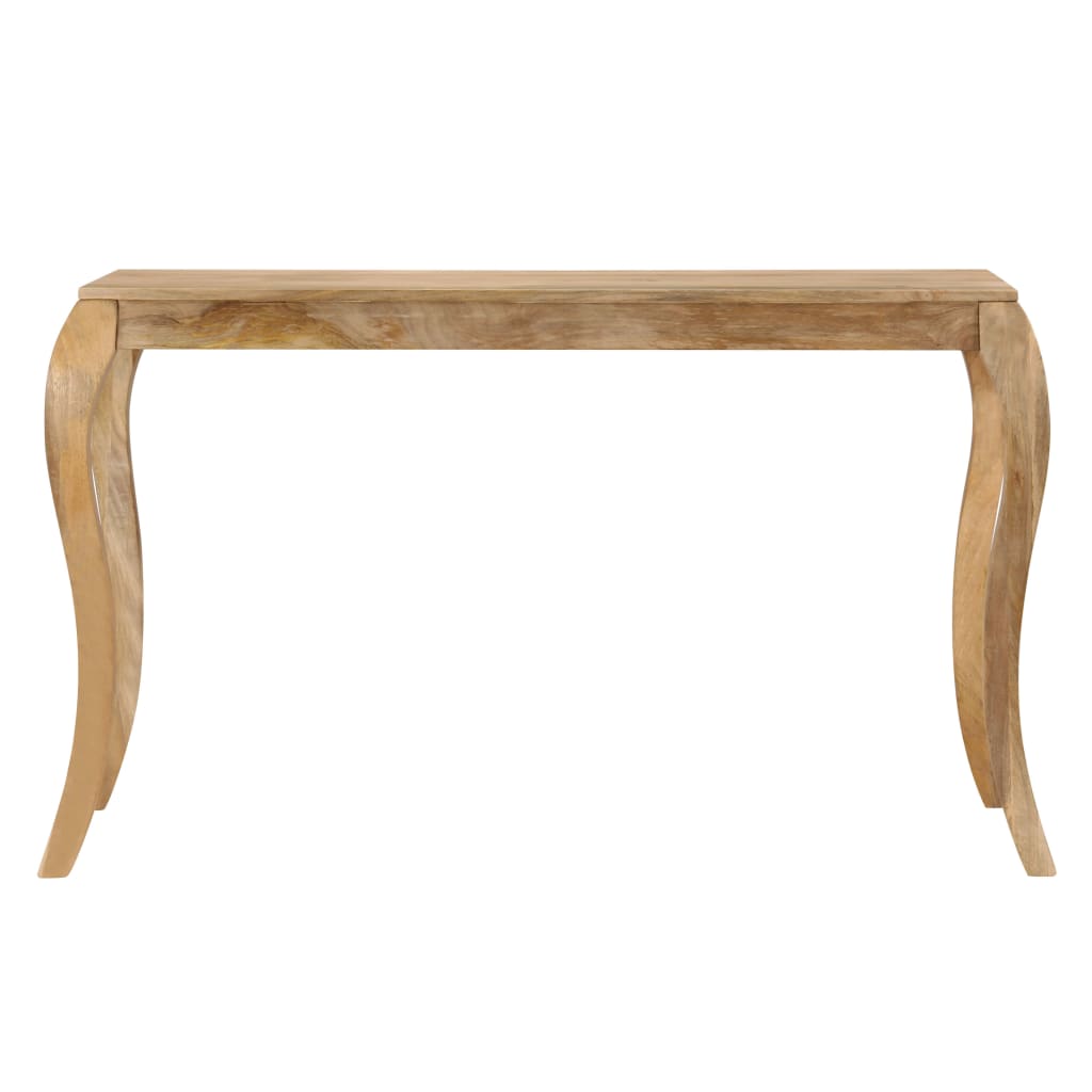 Tavolo da Pranzo in Legno Massello di Mango 118x60x76cm | homemem39