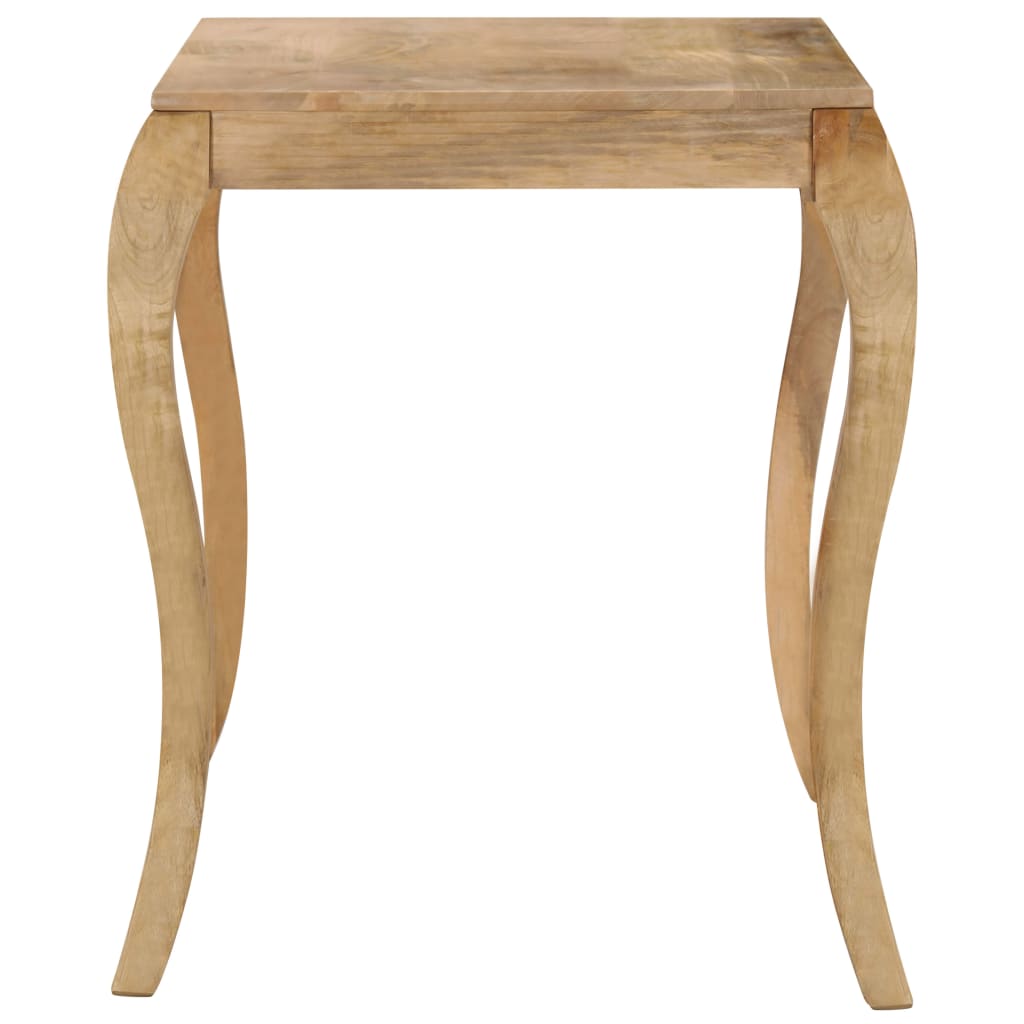 Tavolo da Pranzo in Legno Massello di Mango 118x60x76cm | homemem39