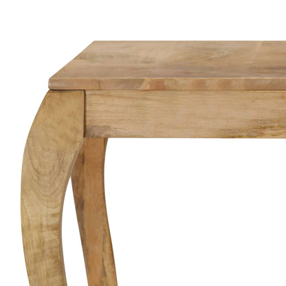 Tavolo da Pranzo in Legno Massello di Mango 118x60x76cm | homemem39