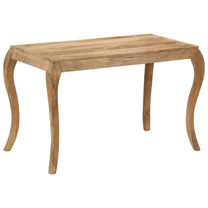 Tavolo da Pranzo in Legno Massello di Mango 118x60x76cm | homemem39