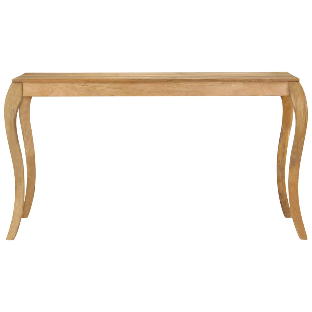 Tavolo da Pranzo in Legno Massello di Mango 135x75x76 cm | homemem39