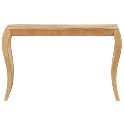 Tavolo Consolle in Legno Massello di Mango 118x38x76 cm