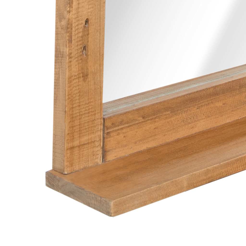 Set da Bagno 5 pz in Legno Massello di Pino