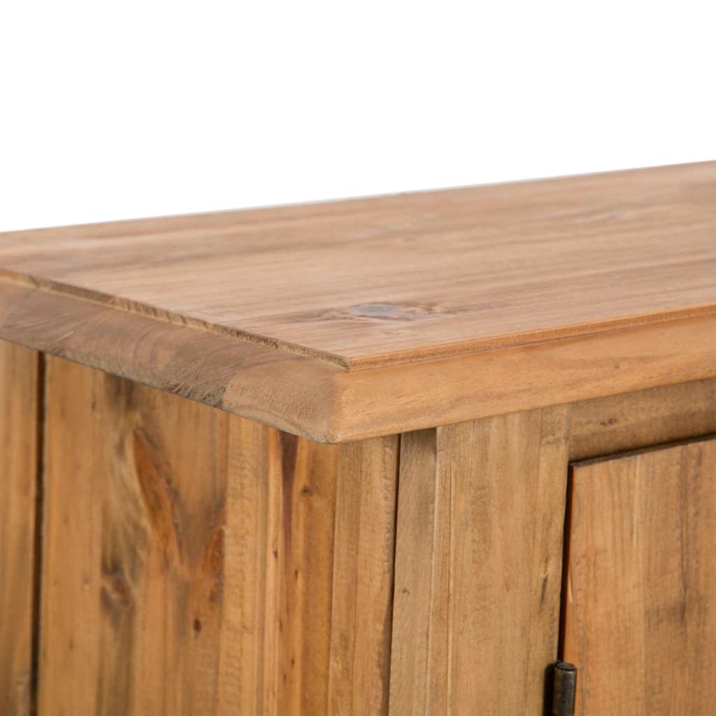 Set da Bagno 5 pz in Legno Massello di Pino