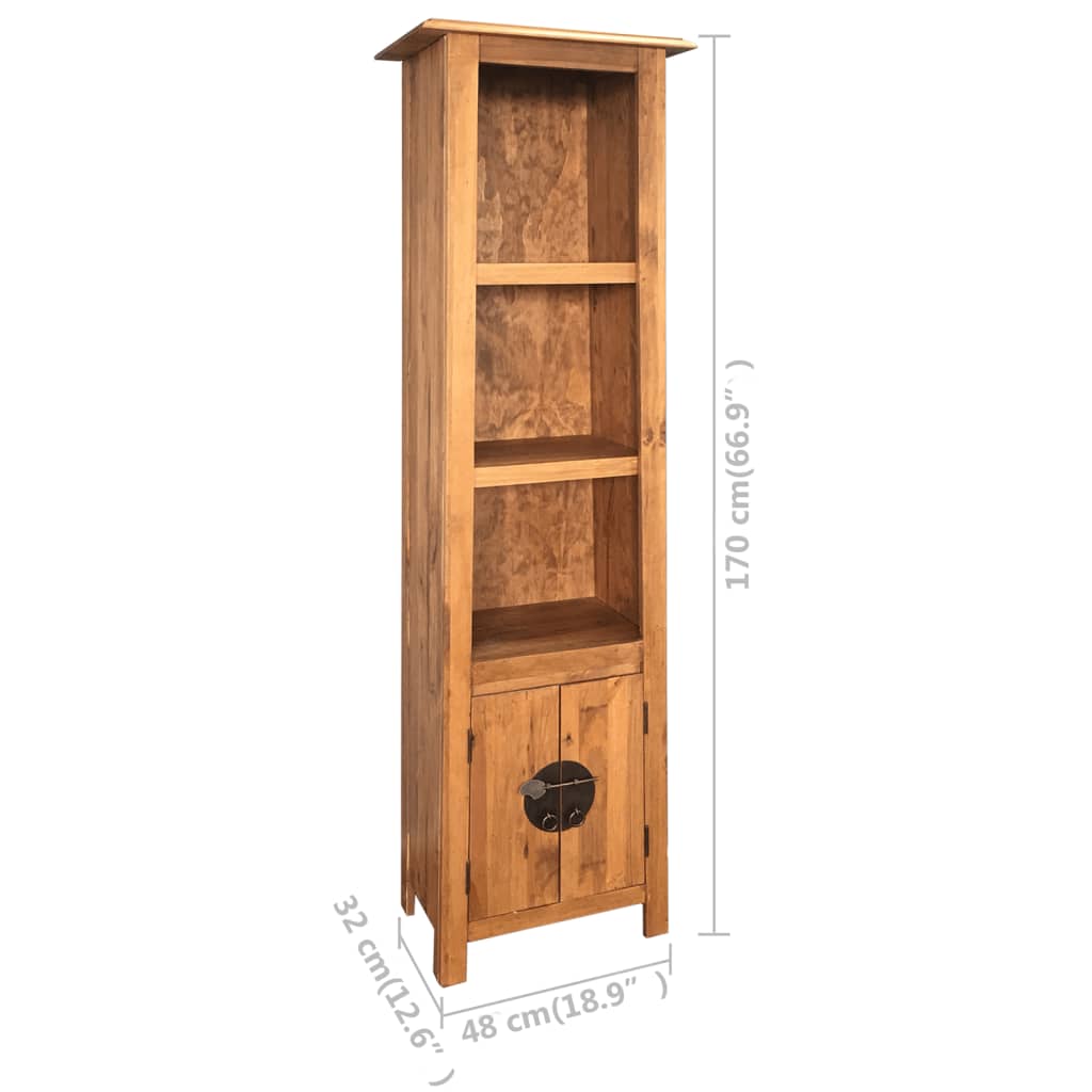 Set da Bagno 5 pz in Legno Massello di Pino | homemem39