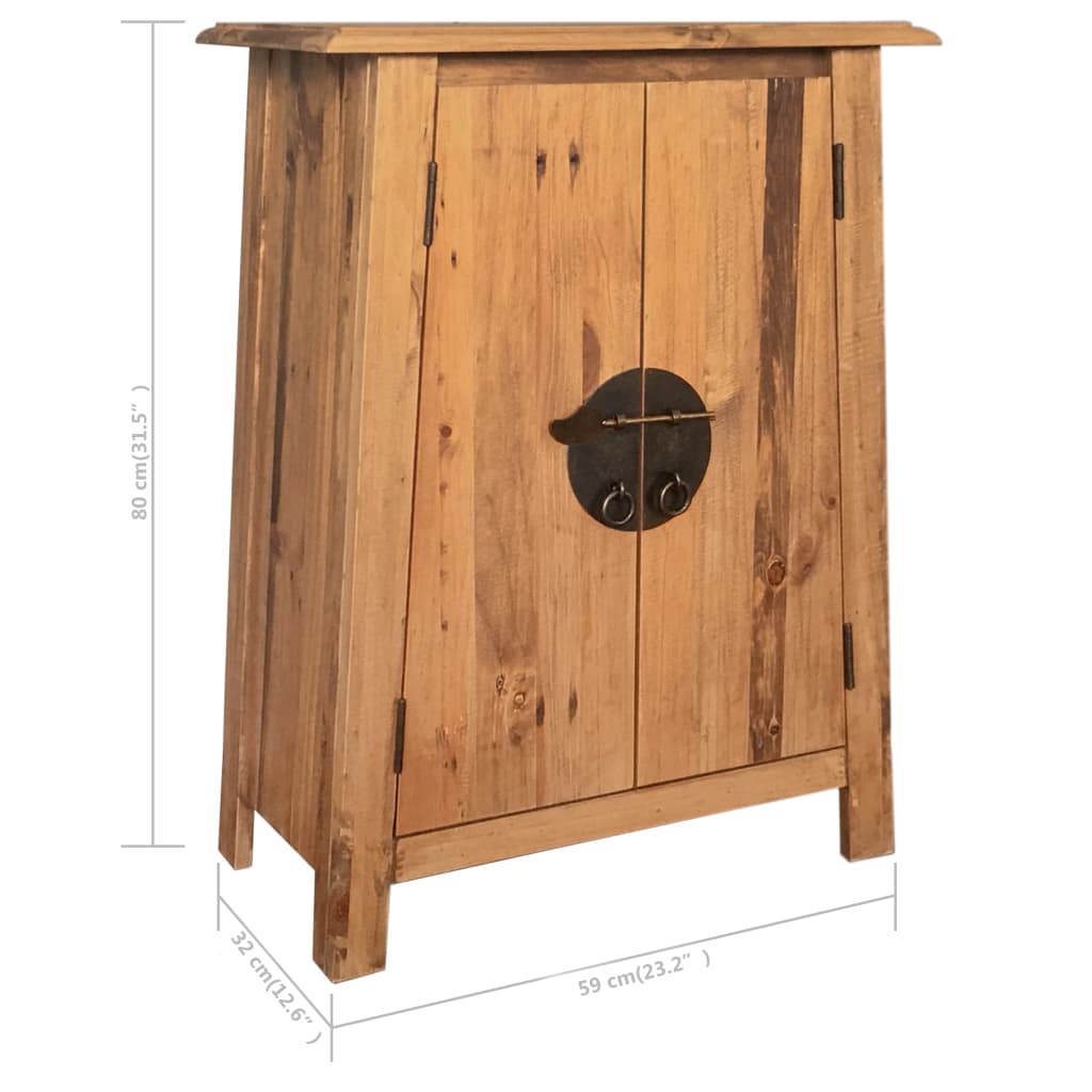 Set da Bagno 5 pz in Legno Massello di Pino | homemem39