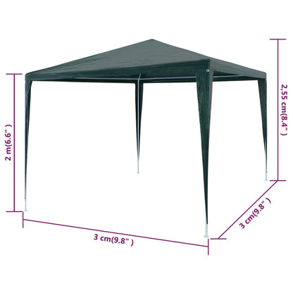 Tenda per Feste 3x3 m Verde | homemem39