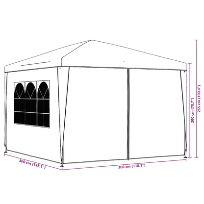 Tenda per Feste 3x3 m Verde | homemem39