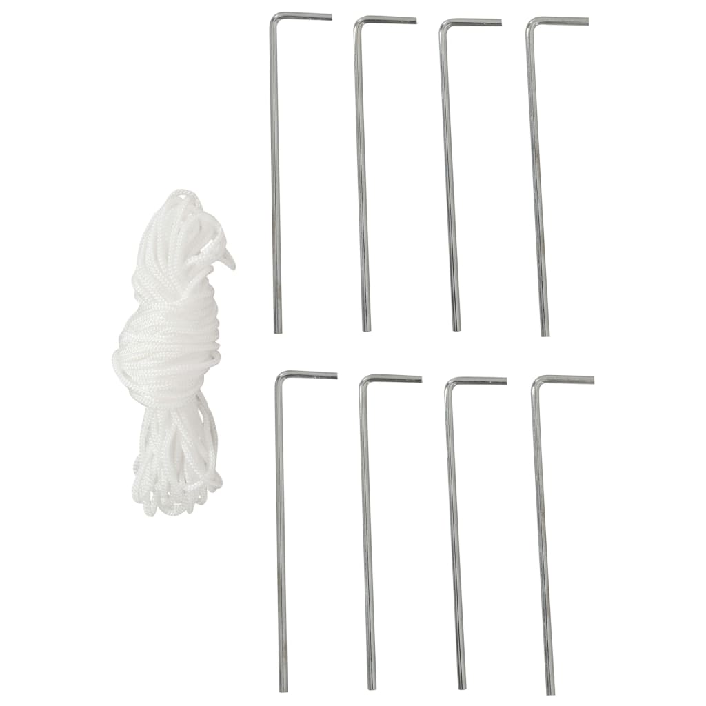 Tenda per Feste con 4 Pareti Laterali in Rete 3x3 m | homemem39