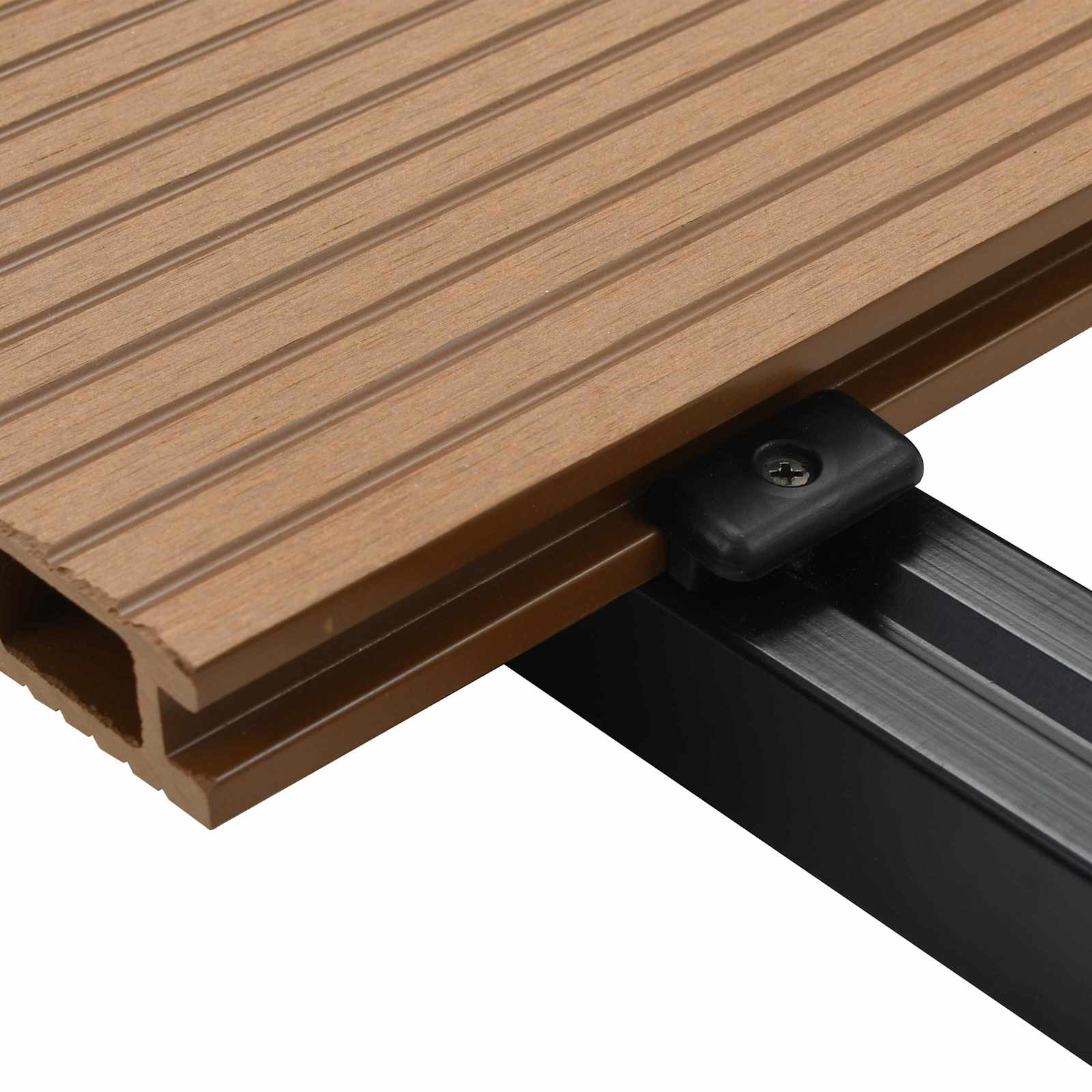 Pavimento da Deck 4 pcs Teak riciclato WPC | homemem39