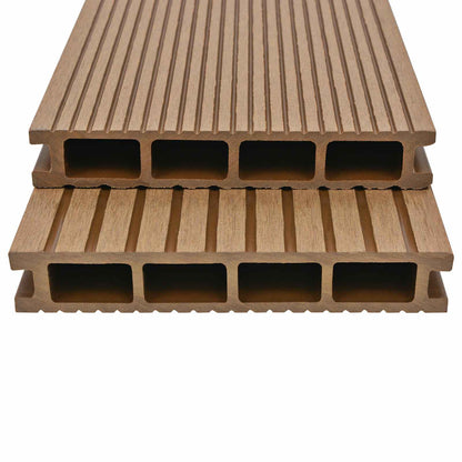 Pavimento da Deck 4 pcs Teak riciclato WPC | homemem39