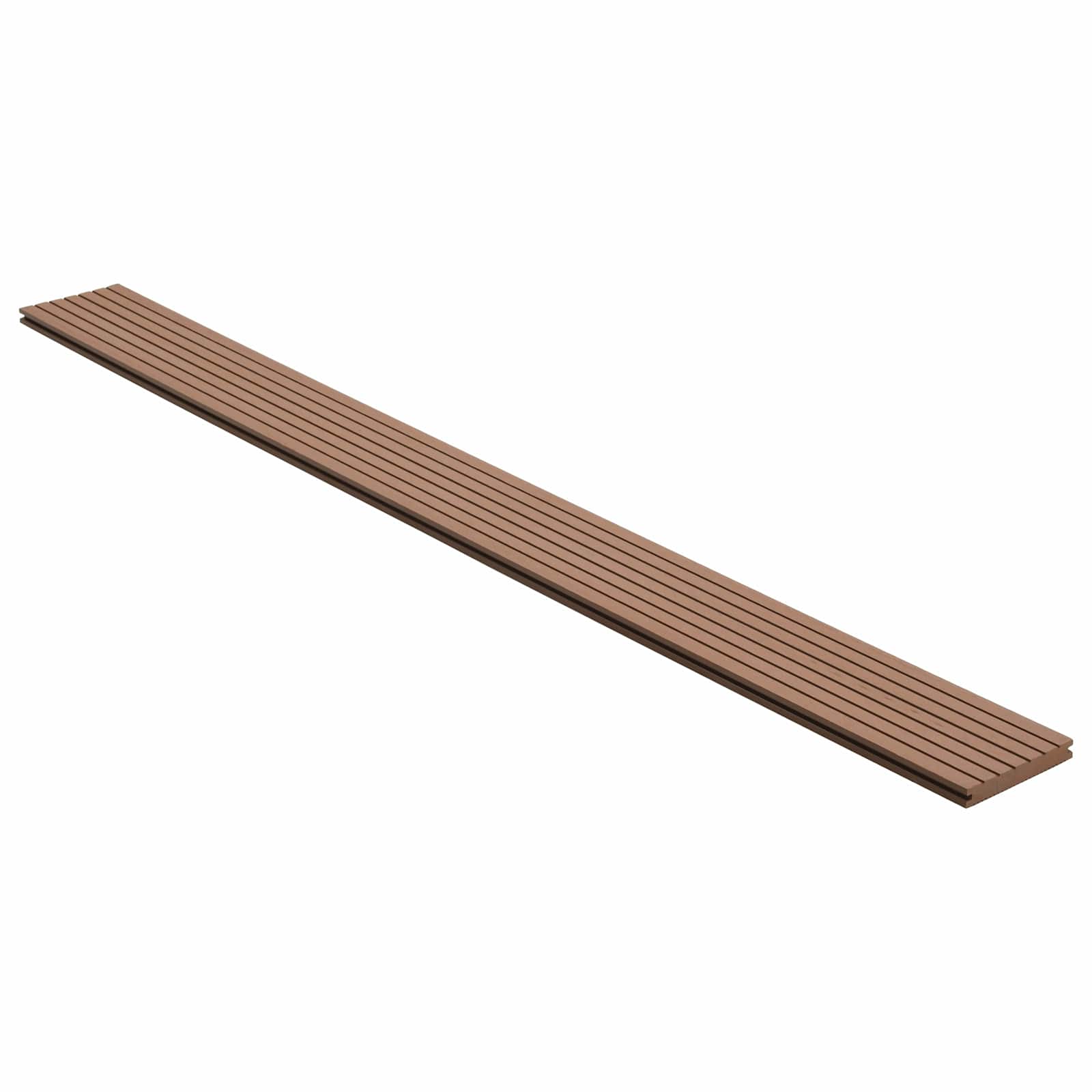 Pavimento da Deck 6 pcs Marrone Chiaro WPC | homemem39