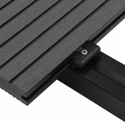 Pavimento da Deck 6 pcs Grigio WPC | homemem39