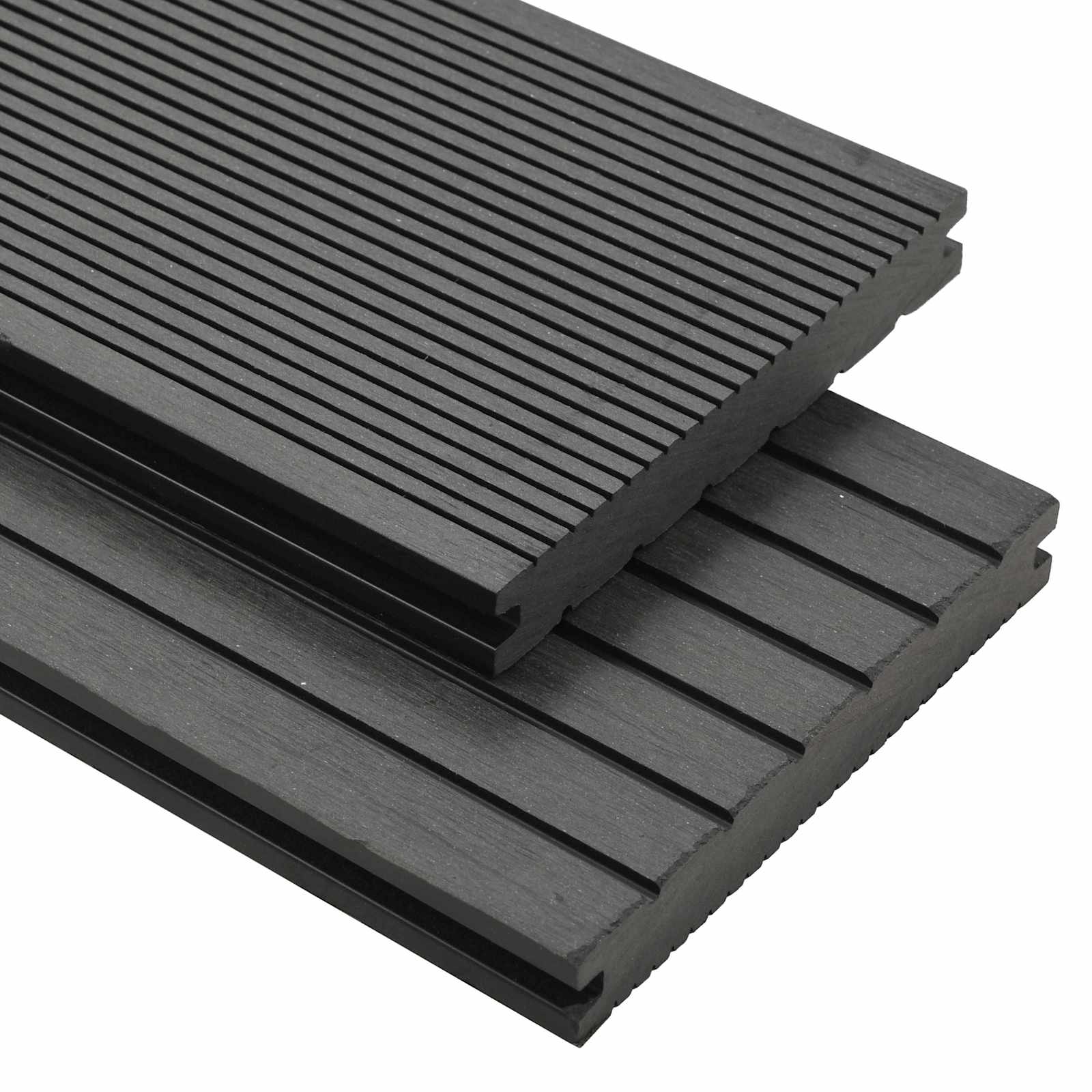 Pavimento da Deck 4 pcs Grigio WPC | homemem39