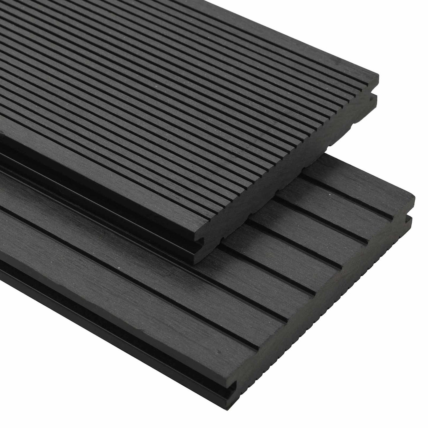 Pavimento da Deck 4 pcs Nero WPC | homemem39