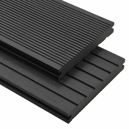 Pavimento da Deck 4 pcs Nero WPC | homemem39