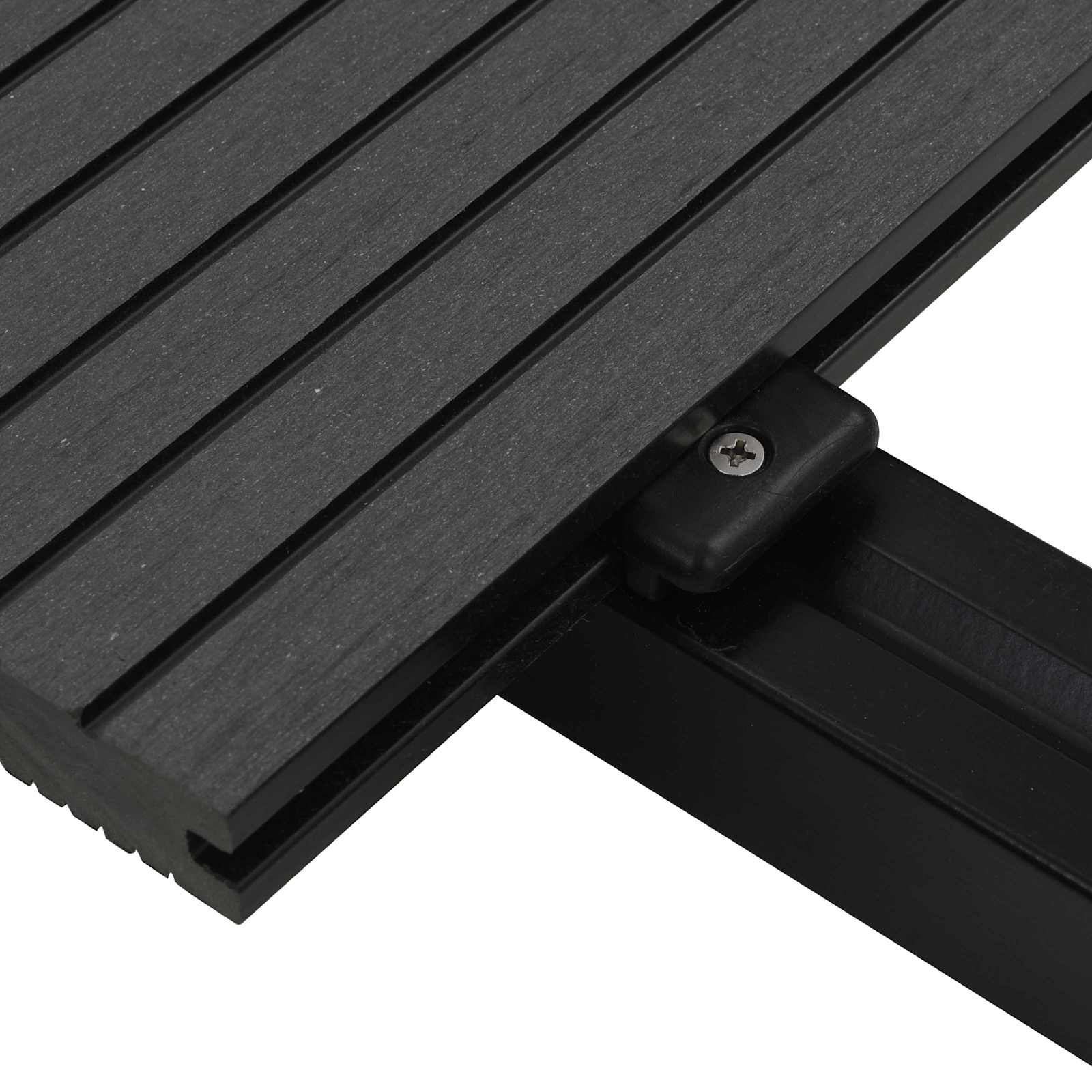 Pavimento da Deck 4 pcs Nero WPC | homemem39