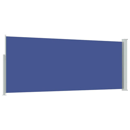Tenda da Sole Laterale Retrattile 120 x 300 cm Blu