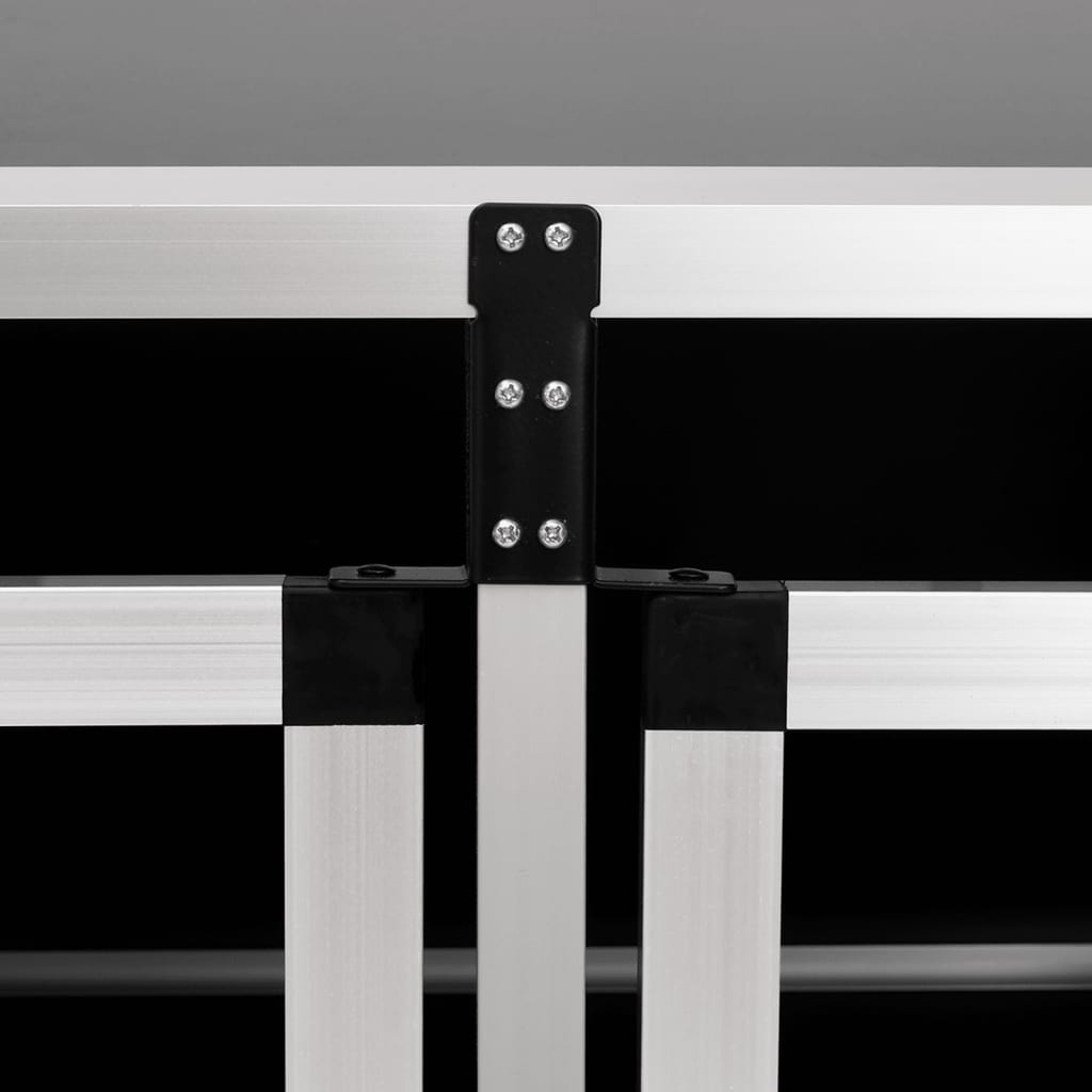 Trasportino per Cani con Doppia Porta 89x69x50 cm - homemem39