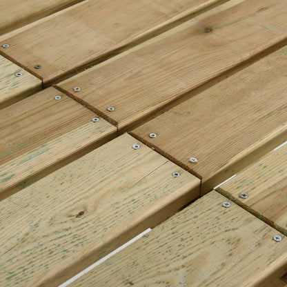 Tavolo da Giardino 160x79x75 cm in Legno | homemem39