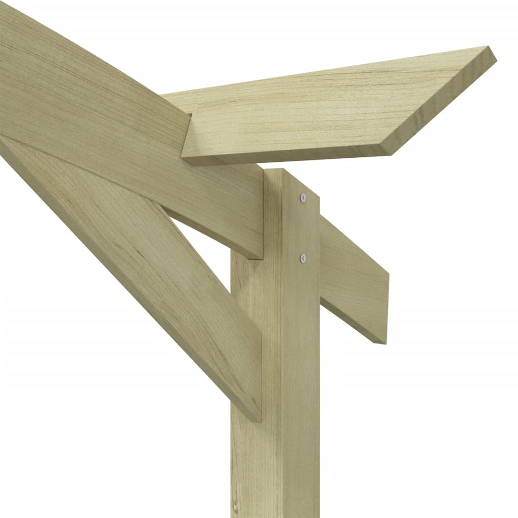 Pergola da Giardino Legno di Pino Impregnato 180x210x40 cm | homemem39