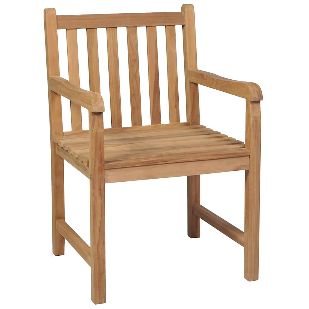 Set da Pranzo per Esterni 5 pz Legno Massello di Teak | homemem39