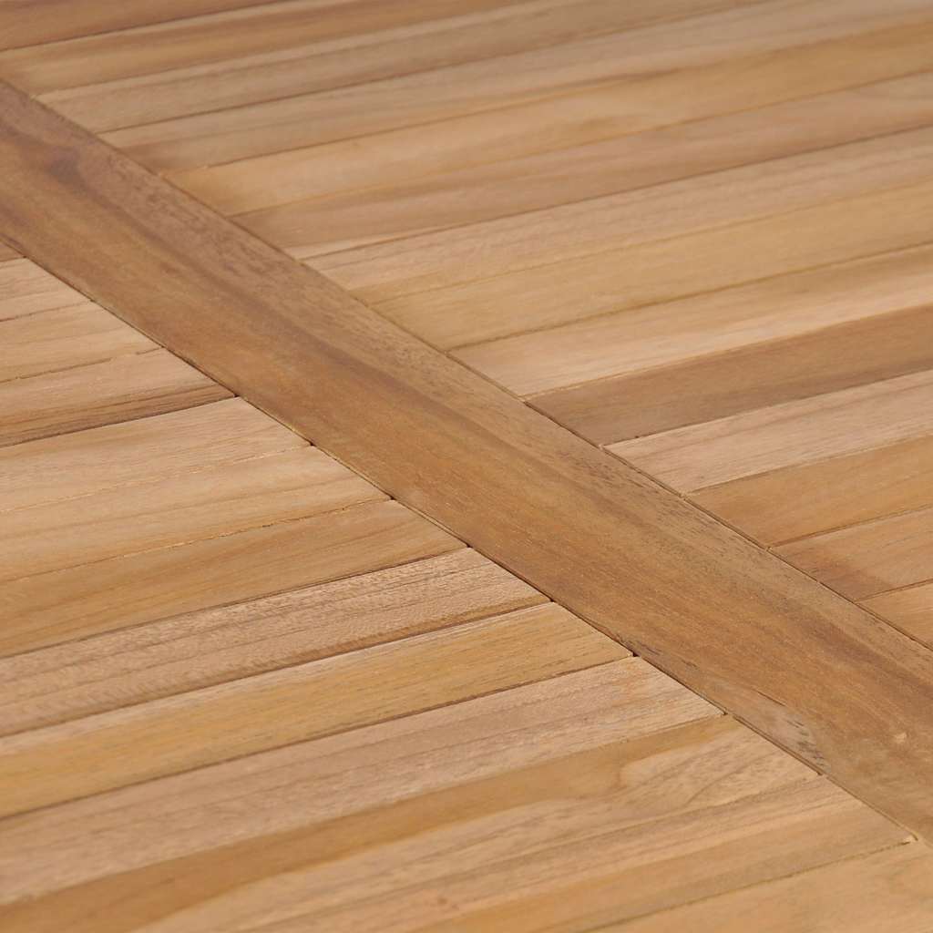 Set da Pranzo per Esterni 5 pz Legno Massello di Teak | homemem39