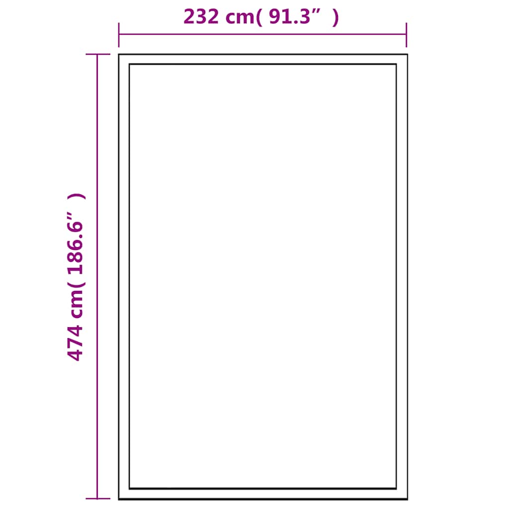 Serra in Alluminio 481x250x195 cm 23,44 m³ | homemem39