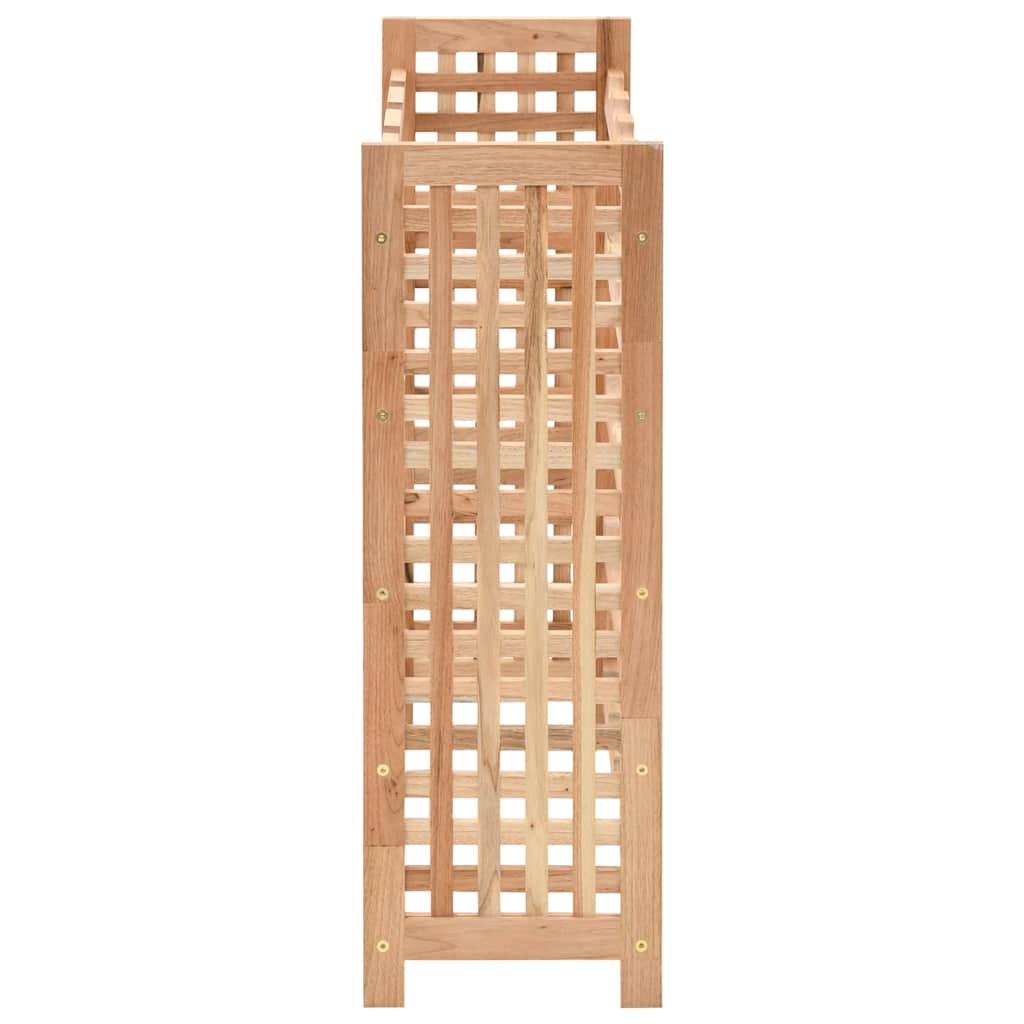 Portavini da 25 Bottiglie in Massello di Noce 63x25x73 cm