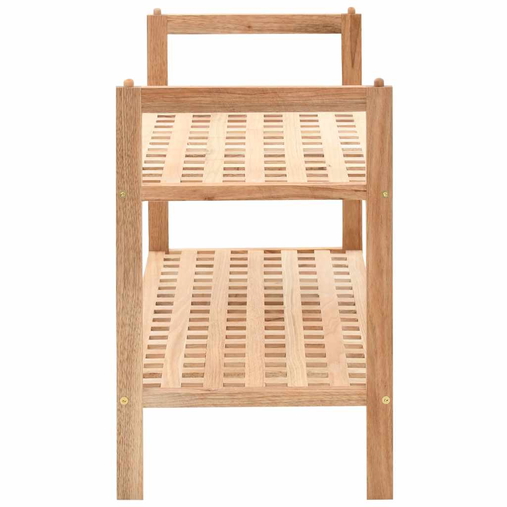 Scarpiera in Legno Massello di Noce 69x26x40 cm | homemem39