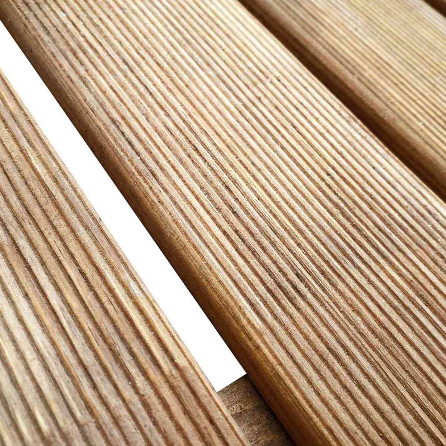 Piastrella per Decking 6 pcs Marrone 50 x 50 cm