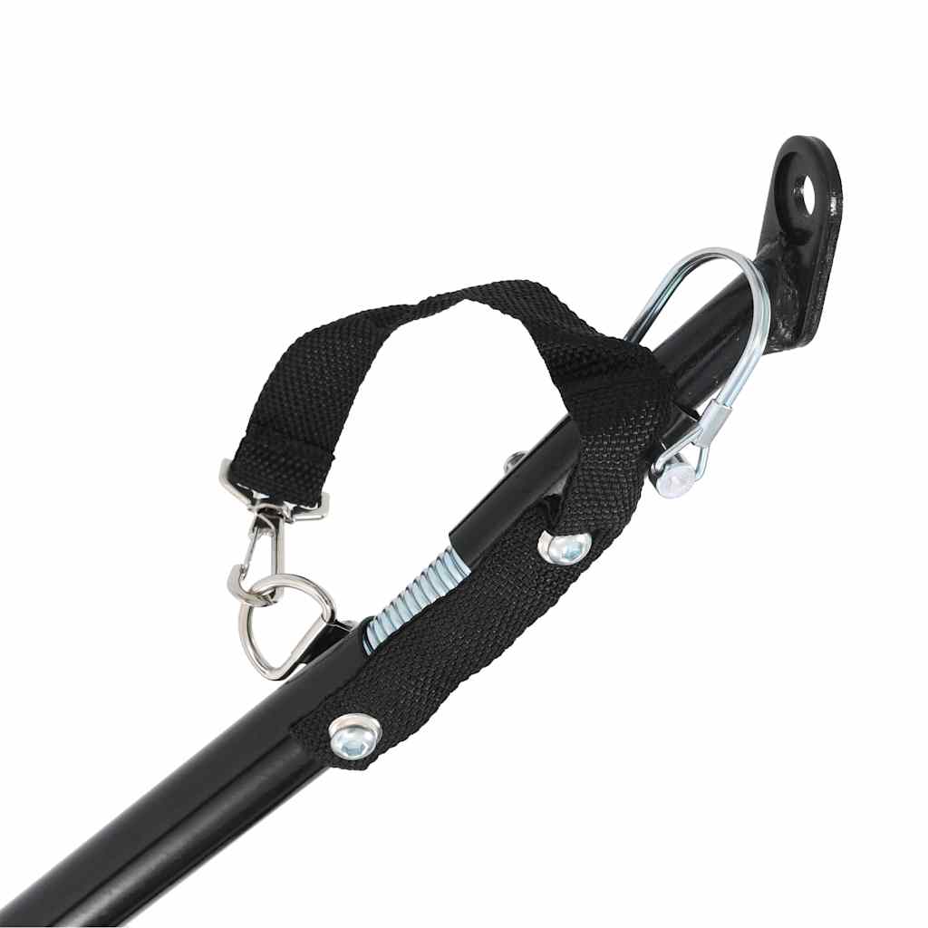 Rimorchio per Animali Domestici e Passeggino 2in1 Grigio e Blu | homemem39
