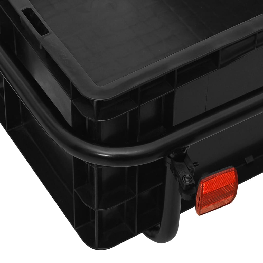 Rimorchio Bici/Carrello Manuale 155x60x83 cm in Acciaio Blu - homemem39