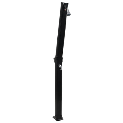 Doccia ad Energia Solare Pieghevole Nera 214 cm 23 L | homemem39