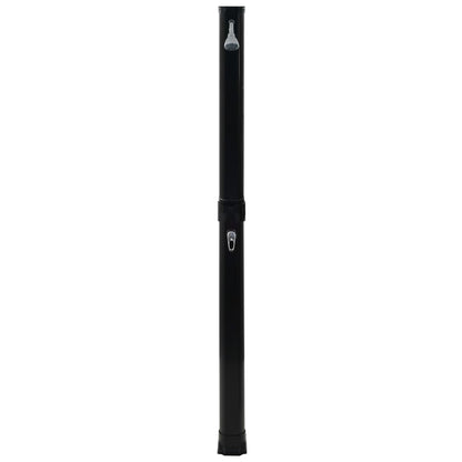 Doccia ad Energia Solare Pieghevole Nera 214 cm 23 L | homemem39