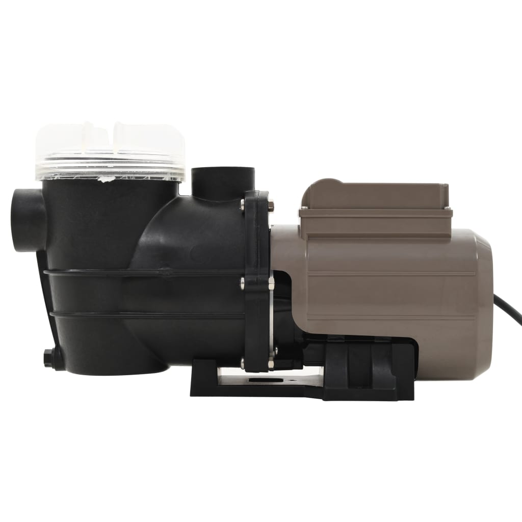 Pompa per Piscina con Timer Nera 0,25 HP 8000 L/h | homemem39