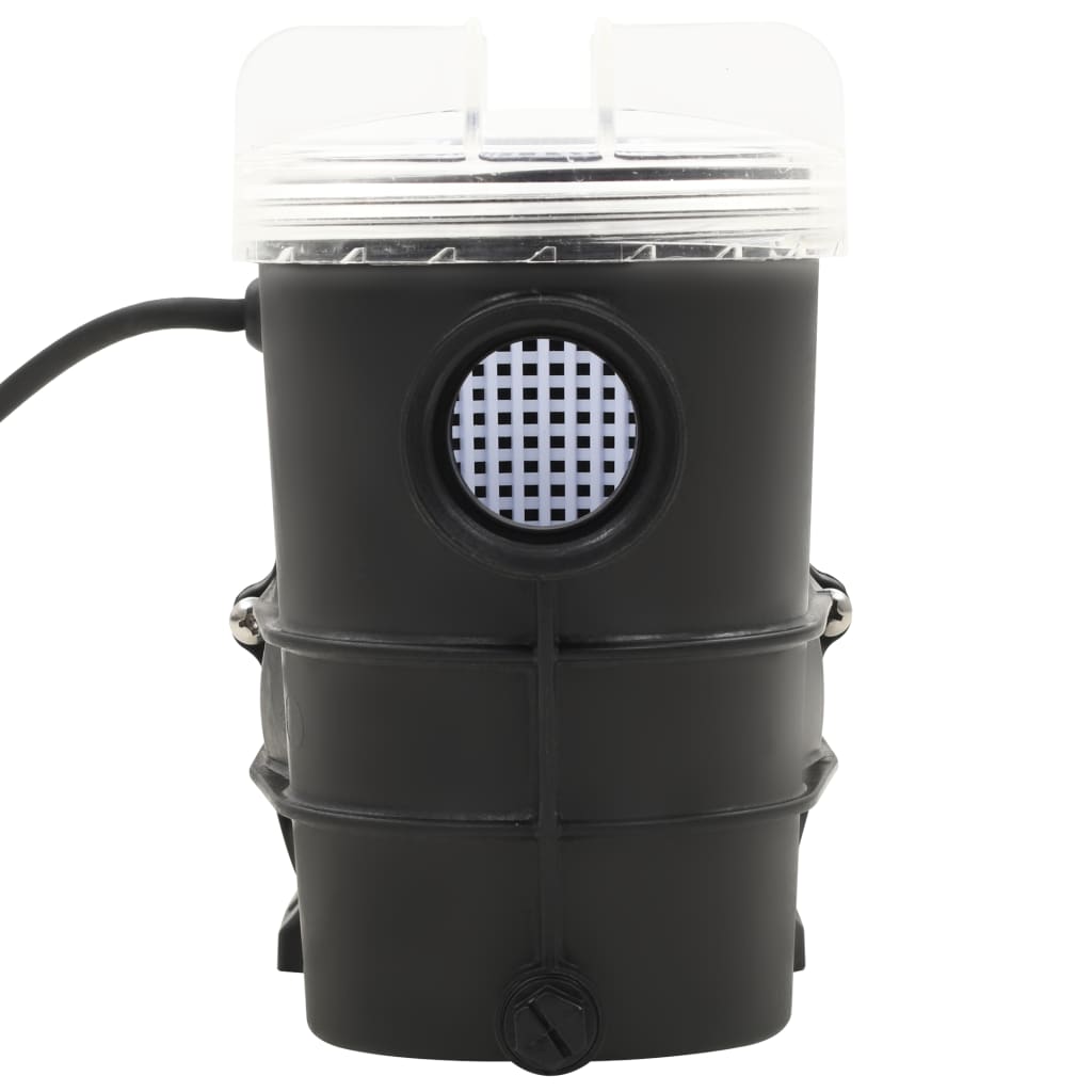 Pompa per Piscina con Timer Nera 0,25 HP 8000 L/h | homemem39