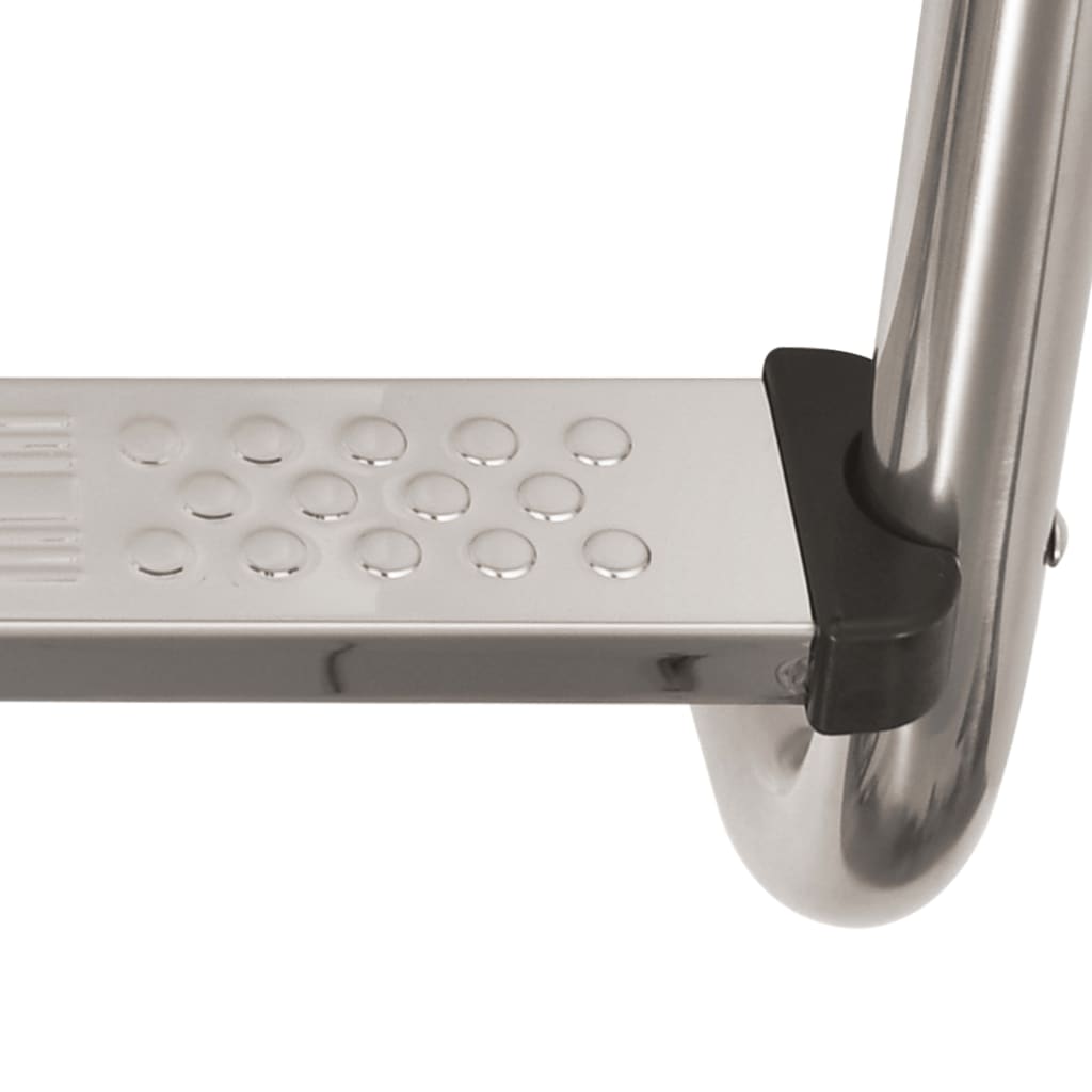 Scaletta per Piscina 3 Gradini in Acciaio Inox 304 120 cm - homemem39