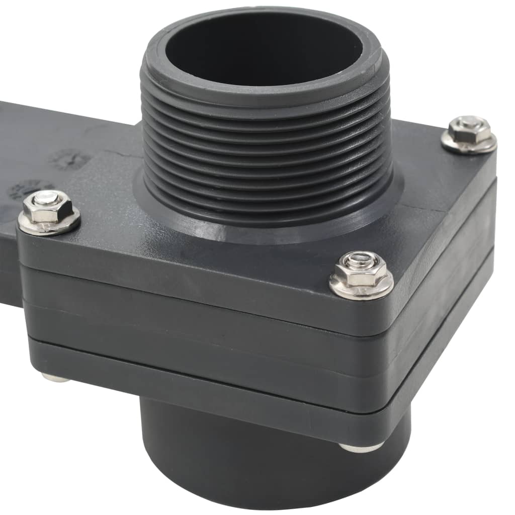 Valvola a Saracinesca per Piscina 2 pz 1,5"