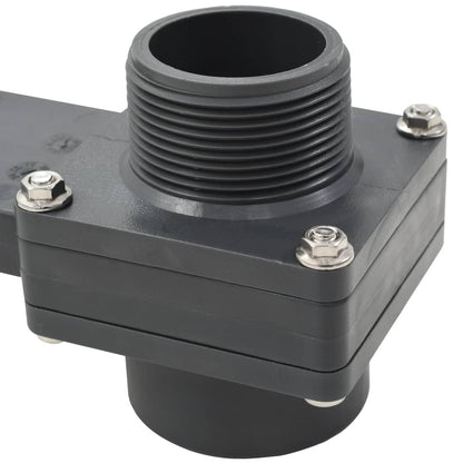 Valvola a Saracinesca per Piscina 2 pz 1,5"