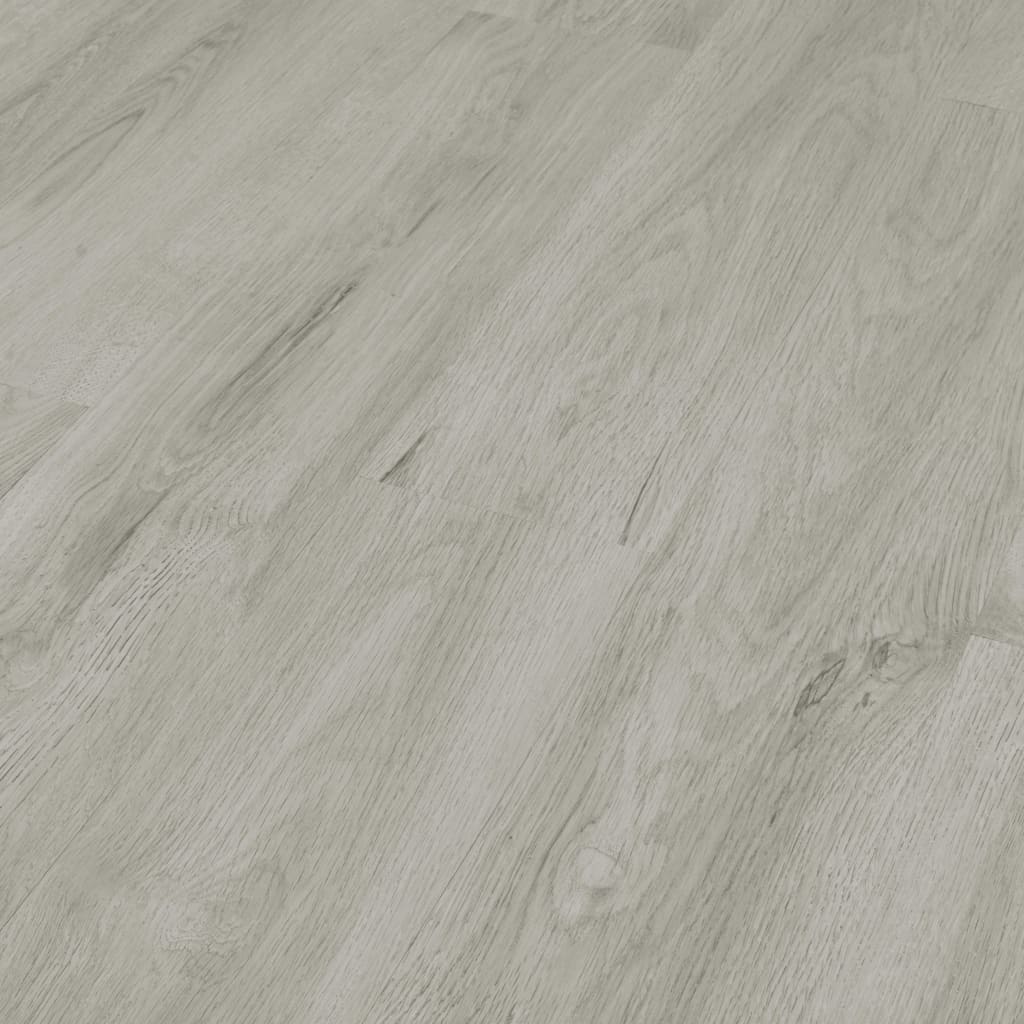 Listoni Pavimenti Autoadesivi 4,46 m² 3 mm in PVC Grigio Chiaro - homemem39