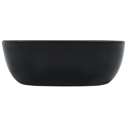Lavandino 42,5x42,5x14,5 cm in Ceramica Nero | homemem39