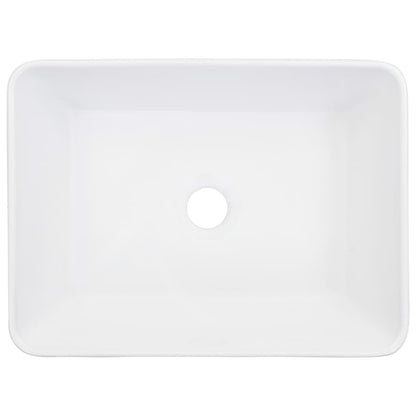 Sink 40x30x13 cm in White Ceramic