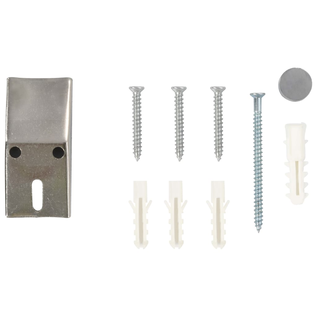 Schermo per Orinatoio per Privacy a Parete in Ceramica Bianco